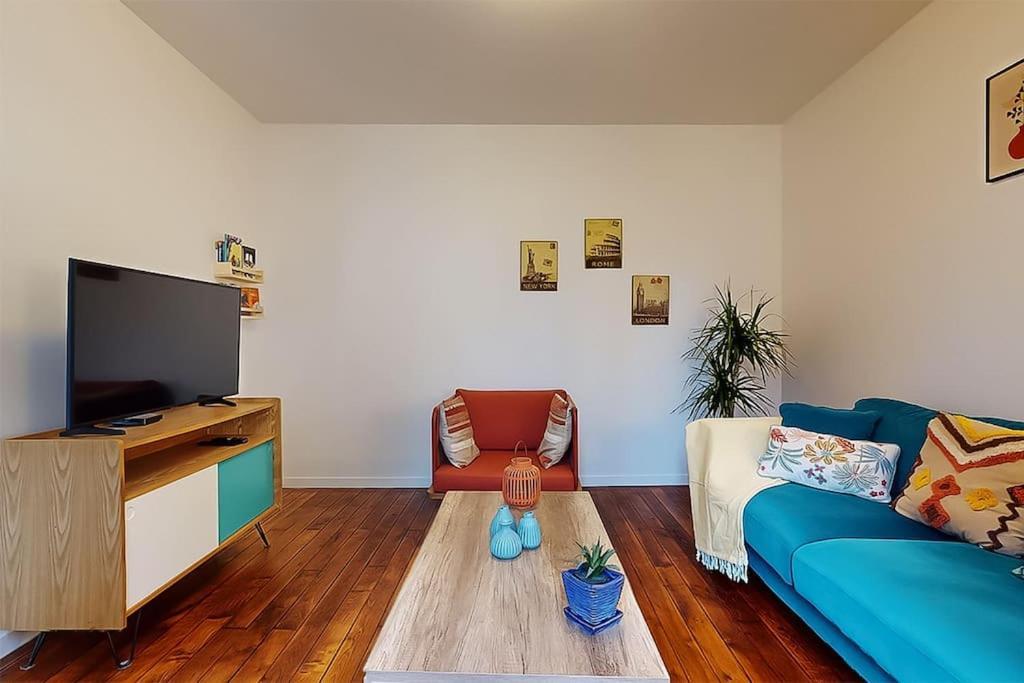 Maison De Ville Proche Gare-Terrasse-Wifi Алфорвил Екстериор снимка